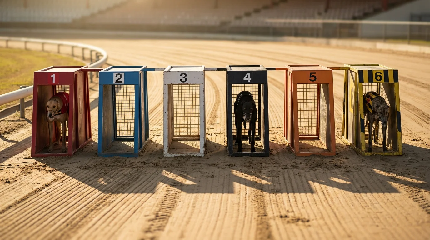 Greyhound racing trap draw seeding categories explained